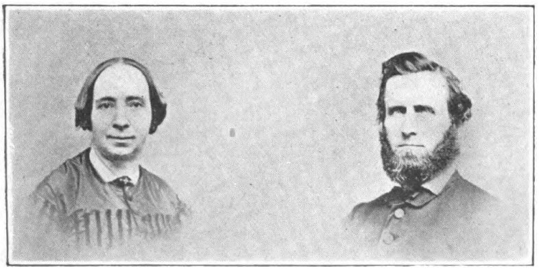 Dr. and Mrs. Stoddard, first permanent foreign missionaries to the Garos. (Source: Garo Jungle Book)