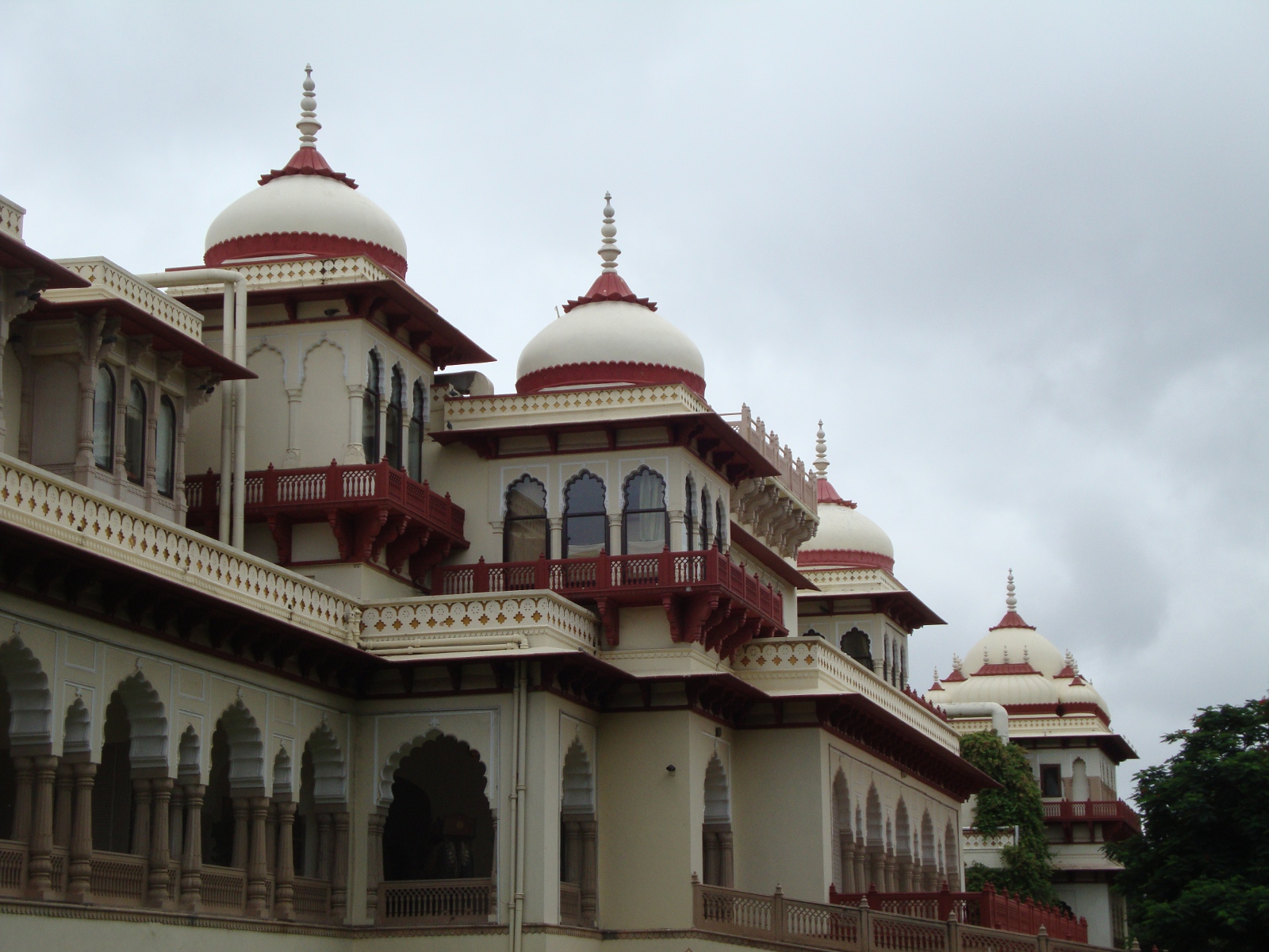 Rambagh Palace, an example of Rajput architecture from the early twentieth century.