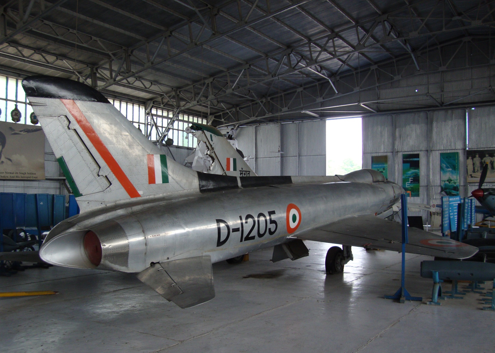 HF-24 in the IAF Museum.
