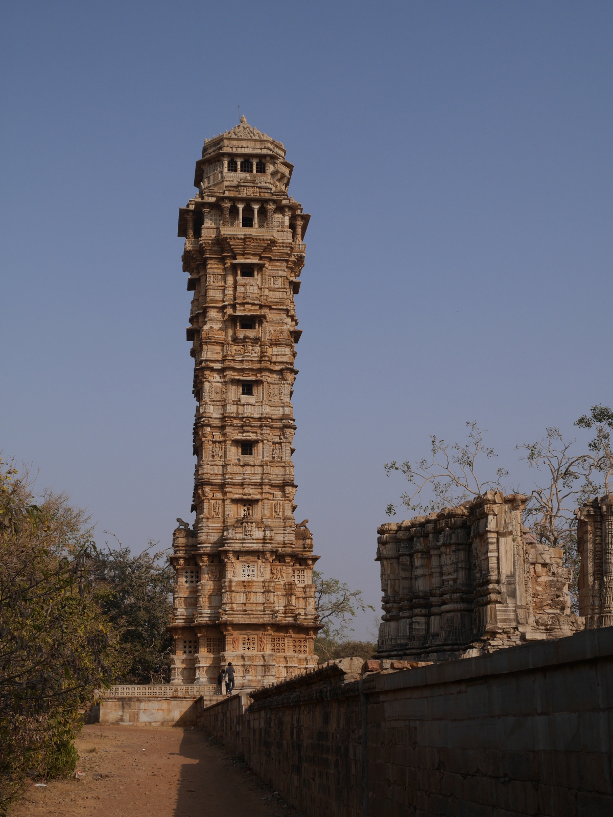 Vijay Stambh (Tower of Victory), Chittaurgarh.