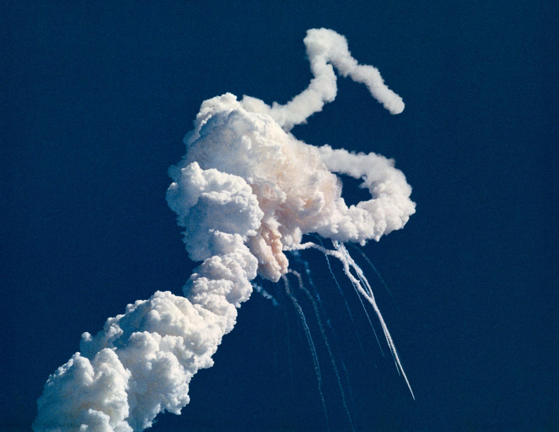 The Challenger explosion, January 28, 1986. (Source: NASA)