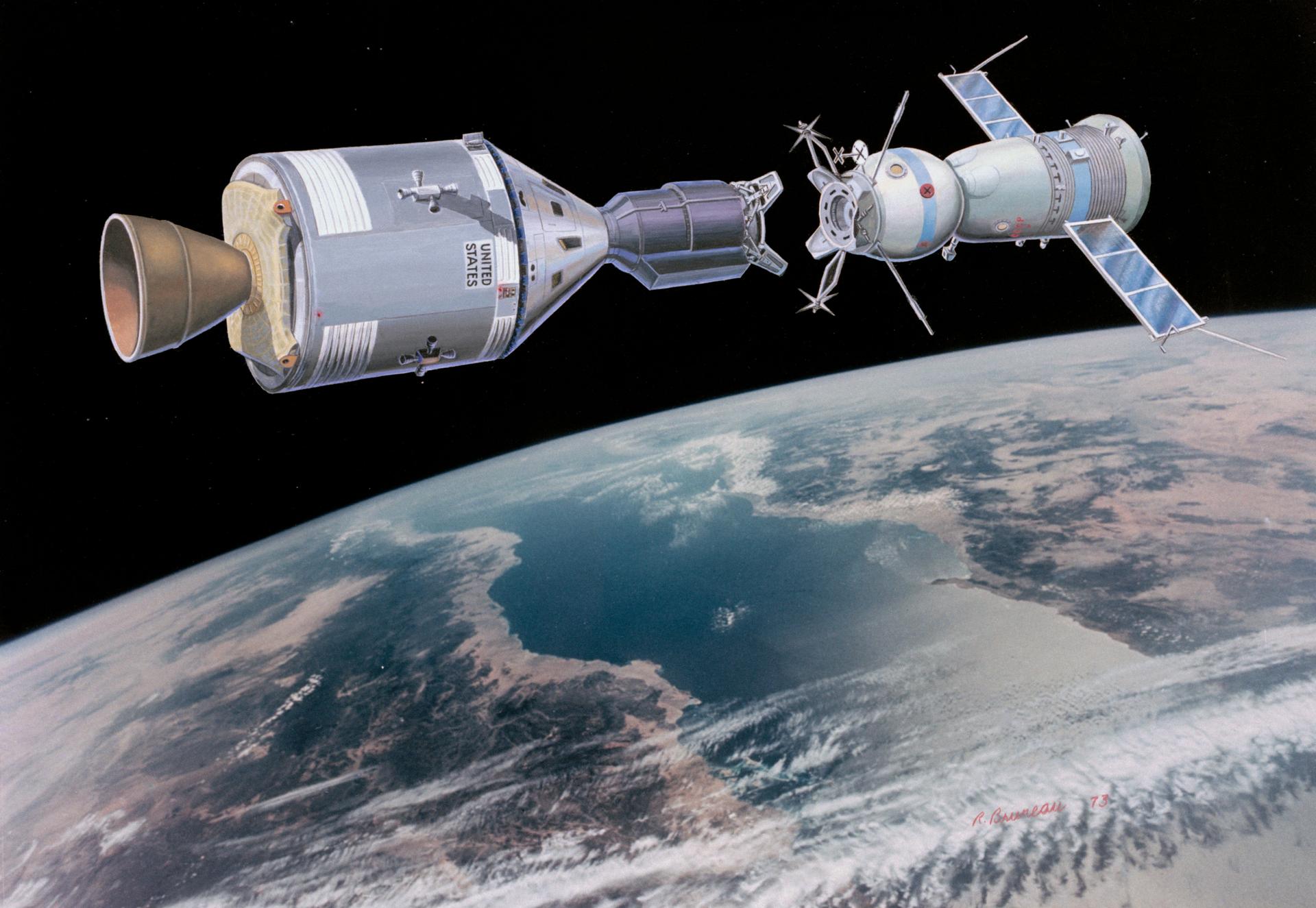 Apollo-Soyuz Test Project illustration